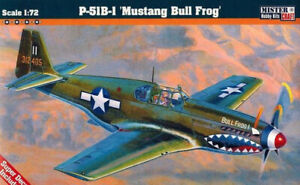 1/72 Propeller P-51B-1 'Mustang Bull Frog' MisterCraft C-46 Plastic Model Kit