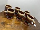 New ListingVintage McCoy Pottery Brown Drip Glaze Tea Cup Coffee Mug Style #7075
