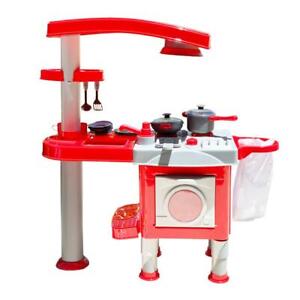 Kitchen Play Set for Kids - Kitchen Play Set with Oven and Stove Top for Cooking