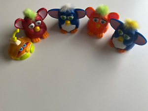 Vintage McDonald's Happy Meal Toy 1998/2001 Tiger Electronics Furby Lot of 5