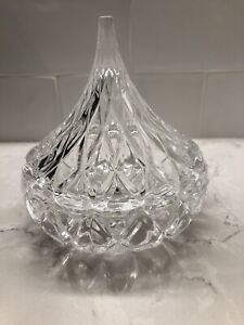 Shannon Lead Crystal Handcrafted Hershey Kiss Candy Dish