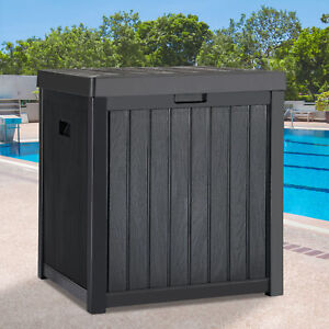 51 Gallon Storage Deck Box Outdoor Shed Garden Garage Patio Organizer Patio US