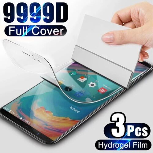 3x Samsung S24 S23 S22 Ultra S21 S20 S10 Plus Note 20 Hydrogel Screen Protector