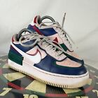 Nike Air Force 1 Shoes Shadow Mystic Navy Echo Pink C10919-400 Women’s Size 8