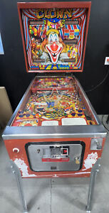 Clown Pinball Machine Zaccaria Free Shipping Orange County Pinballs
