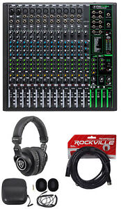 Mackie ProFX16v3 16-Channel 4-Bus Effects Mixer w/USB+Headphones ProFX16 v3