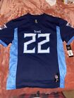 Authentic Nike On Field Tennessee Titans Derrick Henry Jersey Size XL Youth