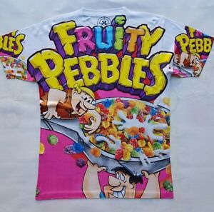 Custom Fruity Pebbles Sublimated Shirt  galaxy legend foamposite