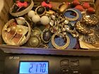 Single Earrings Lot For Craft Vintage And Now 2 Lbs