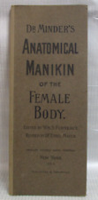 Antique early 1900s Dr. Minder's Anatomical Manikin of the Female Body large!
