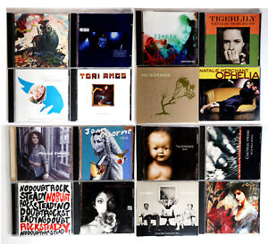 90's Female Rock CD Collection Lot Portishead Natalie Merchant Jewel Sundays