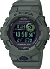 NEW Casio G-shock GBD800UC-3A G-Squad Bluetooth Military Green Resin Watch