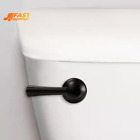 Strongarm Toilet Flush Handle, Simple Matte Black