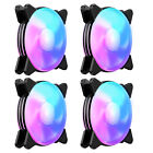 Computer PC Case / RGB Cooling Fans 120mm 4 Pin Computer Gaming Fan Multicolor