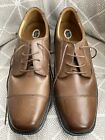 DR COMFORT Captain Dress Shoes Mens Sz 13EEE ExtraWide Brown Leather Cap Toe NEW