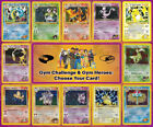 Pokemon Gym Challenge & Gym Heroes: Choose Your Card - 100% Authentic | WOTC
