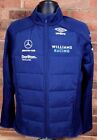 Williams Racing 2022 Jacket Mens Medium Blue Umbro AMG F1 Formula One Team NWT