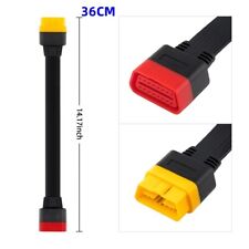 OBD2 Extension Cable 16 Pin Male to Female for Thinkdiag Easydiag 36cm