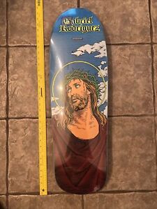 Gabriel Rodriguez Cliche Silkscreened Jesus Skateboard Deck Rare RARE