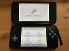 Nintendo 2DS XL Console - Black/Turquoise with CFW