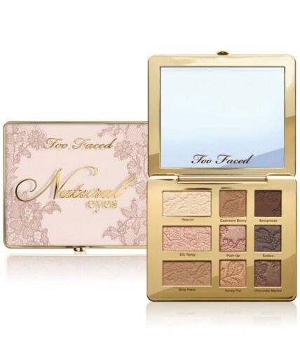 TOO FACED Natural Eyes Shadow Palette, Neutral Shades, NEW IN BOX