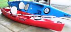 2 Heritage Redfish 14' Sit-On-Top Kayaks, Excellent cond. + Paddles