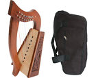 Roosebeck Lily Harp 8-string - Knotwork Design + Gig Bag