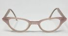 American Optical Vintage Cat Eye Glasses Frames Only Pink Stripes 4 - 5 1/4
