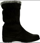 Totes Peggy Womens Winter Snow Boots Black 11W Front Zip