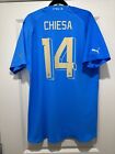 Federico Chiesa #14 Men’s 3 EXTRA LARGE PUMA Italy Authentic Ultraweave Jersey