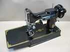 Vtg Singer 221 Centennial Featherweight Sewing Machine Hull Only 4 Parts Off