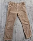 Vintage Levis Pants Mens Corduroy 38x30 Brown  White Tab Straight Made in USA