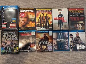 New ListingKilling Season, Equalizer And Other Action DVD Blu-ray Bulk Movie Lot