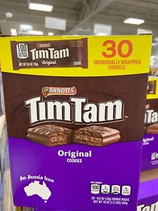 Tim Tam Original Chocolate Cookies, 0.63 Ounce (Pack of 30)