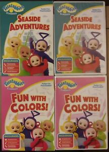 2x Teletubbies Classics DVD: Fun with Colors! + Seaside Adventures SEALED fr/shp