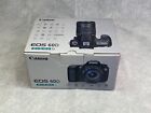 Canon EOS 60D 18.0 MP Digital SLR Camera - Black (Box Only). With Paperwork/disc