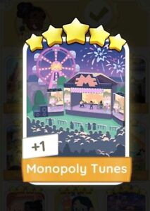 monopoly go cards 5 ⭐ MONOPOLY TUNES