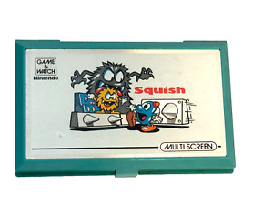 New ListingVINTAGE 1986 NINTENDO GAME & WATCH – SQUISH MG-61 – NO BATTERY COVER
