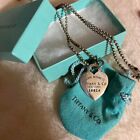 Tiffany & Co. Return to Tiffany Heart Necklace Silver 925 USED from japan
