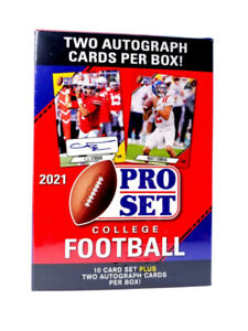 Pro Set College Football Blaster Box 2021