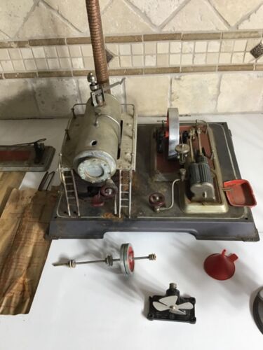 Wilesco D20 Live Steam Engine made in Germany with accessories