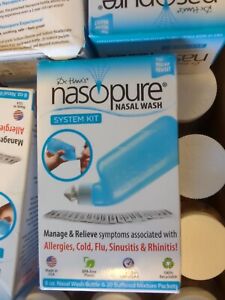 Dr Hana NASOPURE Nasal Wash System Kit starter 8oz bottle & 20 Salt Packets 2027