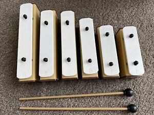 New Listing6 Percussion Plus Chime Bars With Pair Of Beaters