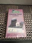 New ListingSesame Street Learning About Letters (VHS, 1986) Random House HV Children's 7 B1