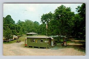 Franklin NC-North Carolina, Old Corundum Mill Site Camp Ground Vintage Postcard