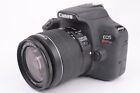 Canon EOS Rebel T7 24.1MP Digital SLR W/ 18-55mm Lens SC READ 21k #T31893