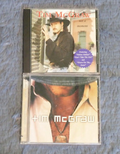 New ListingLot 2 Tim McGraw CDs Not a Moment Too Soon