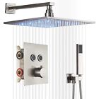 Thermostatic Shower Faucet System Set LED 12