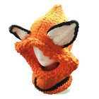 Knitted Fox Hat Women Winter Warm Cap Hooded Scarf Ears Beanies Hats