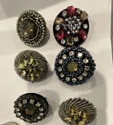 Vintage Beaded Brooches lot